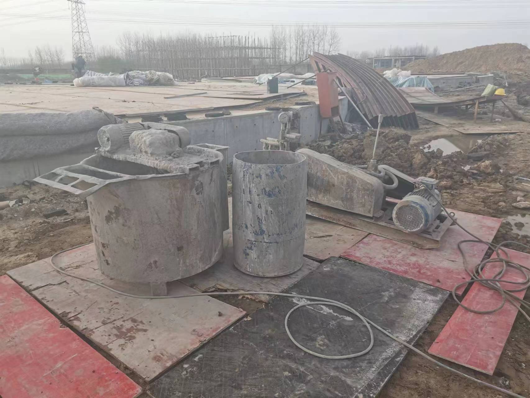 华蓥设备基础注浆